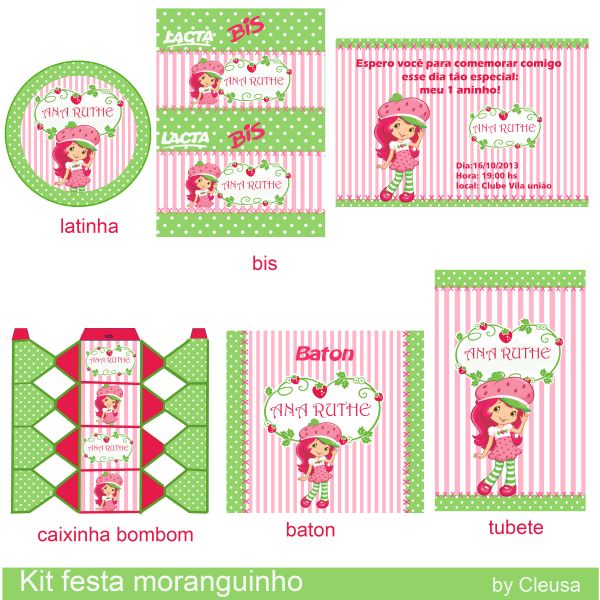 kit festa Gatinha Marie - Loja de CLEUSADESIGNER